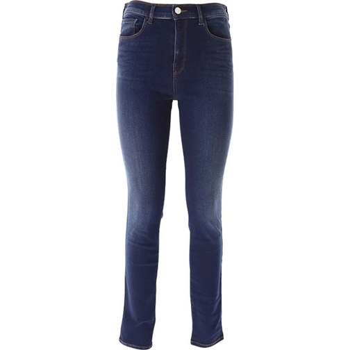 Emporio Armani Magere Been Jeans Jeans Blue blau