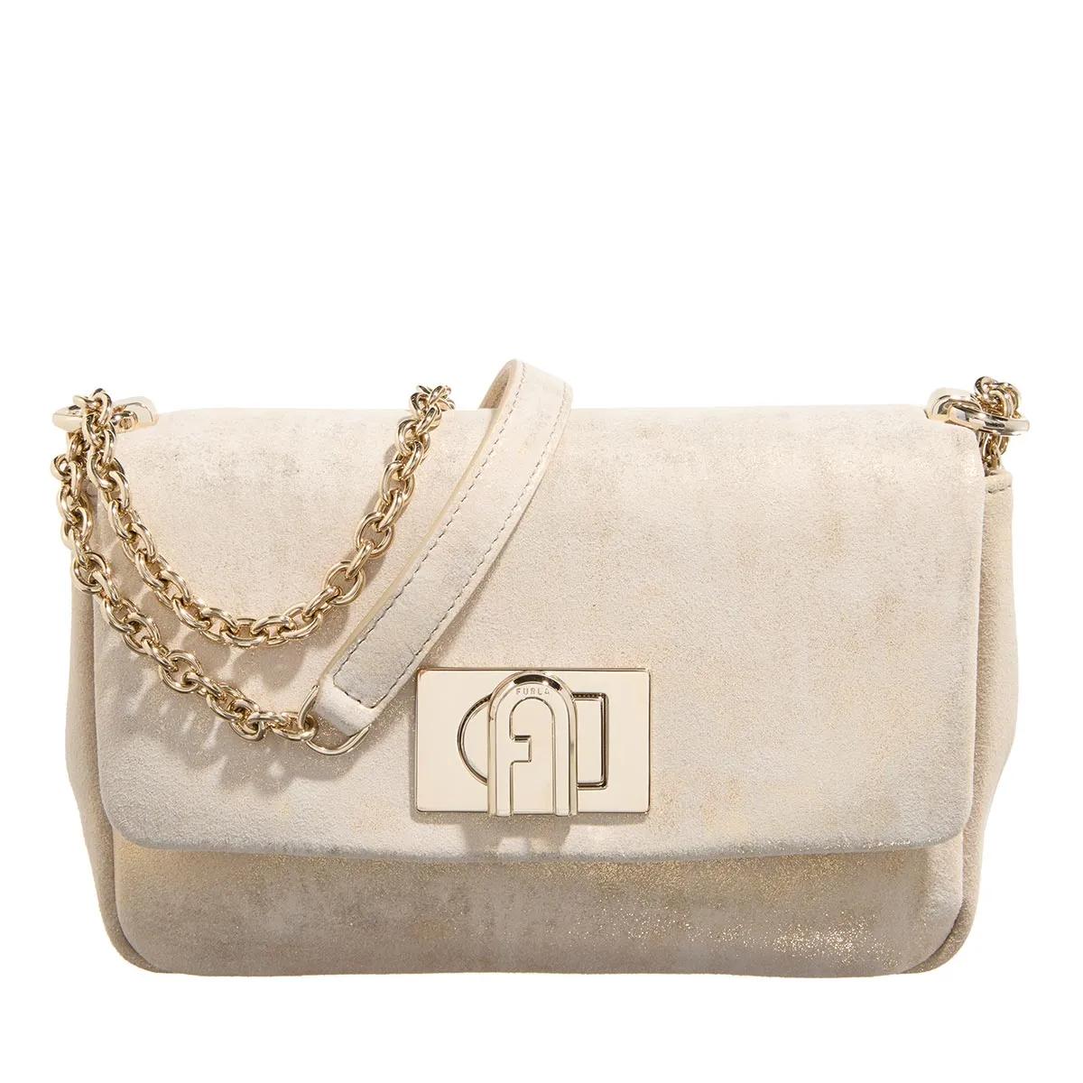 Furla Hobo Bag - Furla 1927 Mini Crossbody 20 - Gr. unisize - in Beige - für Damen