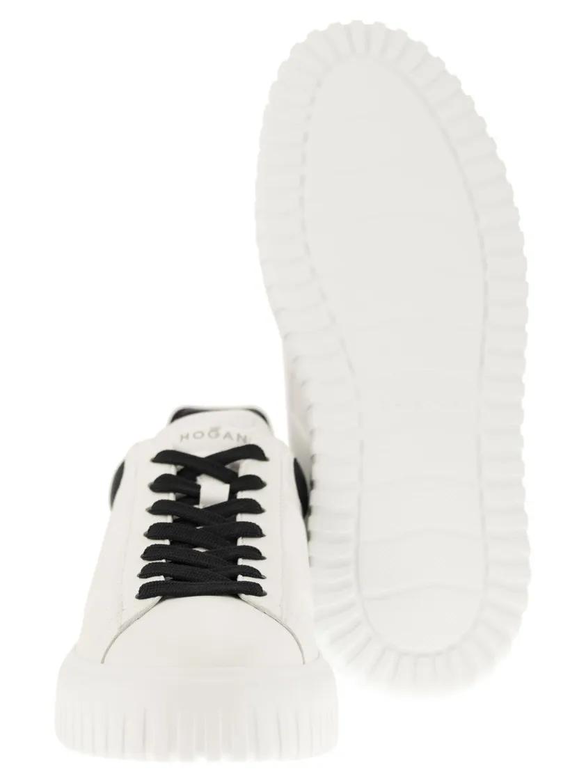 Thumbnail - Hogan Low-Top Sneaker - H-Stripes - Sneakers - Gr. 10_5 - in Weiß - für Damen