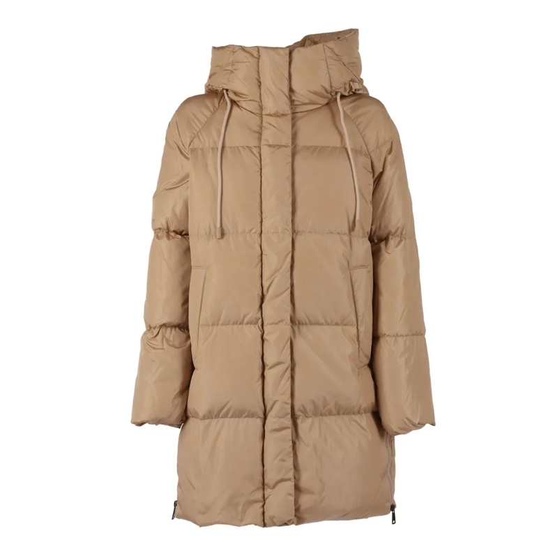 Max Mara  Newbembo Long Padded Coat Pink