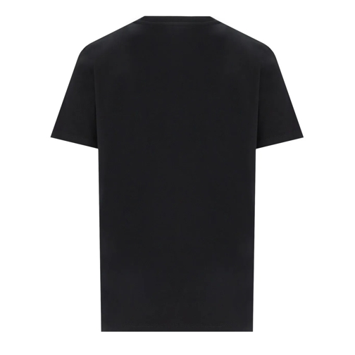 Elisabetta Franchi ELISABETTA FRANCHI SCHWARZES JERSEY T-SHIRT MIT LO schwarz T-Shirts