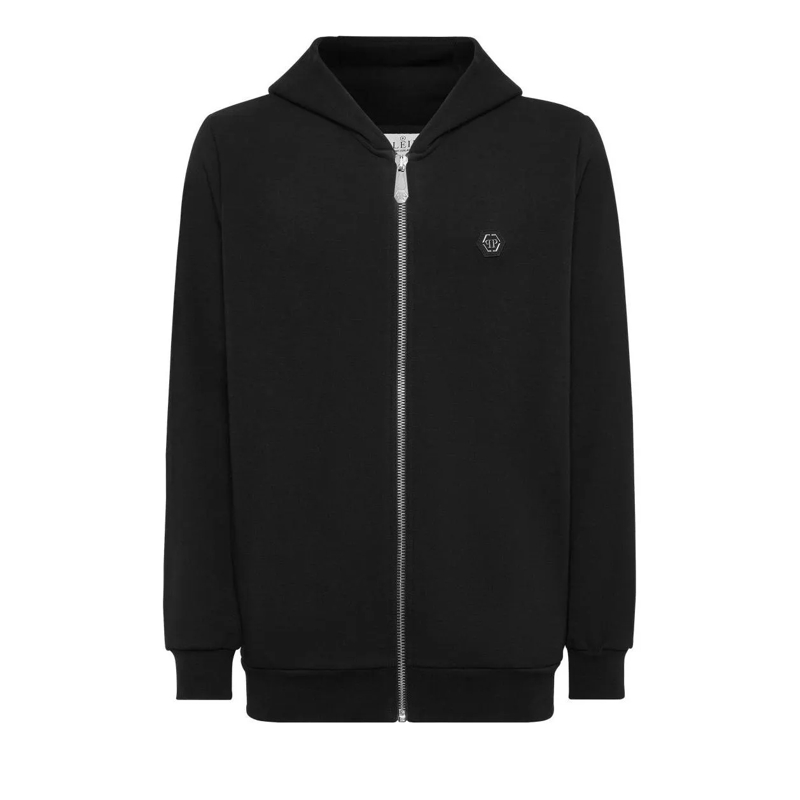 Philipp Plein Sweatjacke Sweatjacke Mit Kapuze Skull Mit Schmucksteinen schwarz(Image 2)