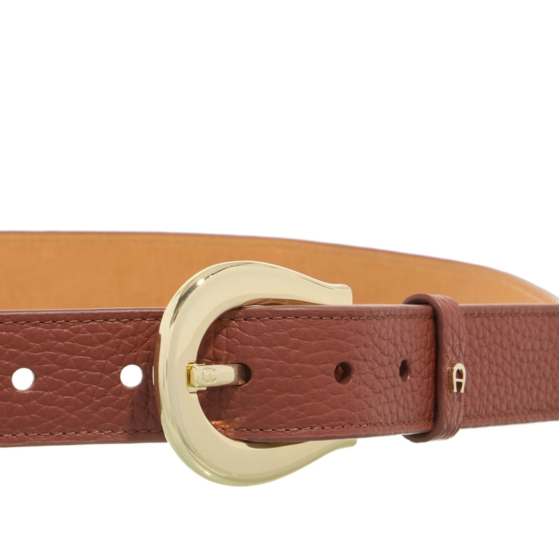 AIGNER Ledergürtel Ivy Dark Cognac(Image 4)