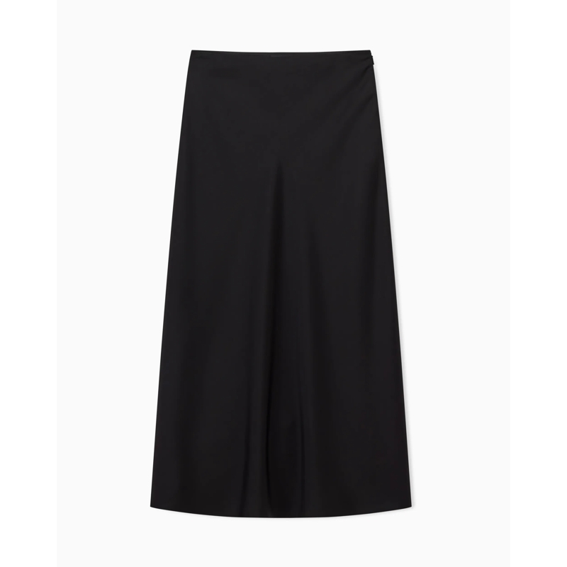 Armani Exchange Midirock Skirts Black schwarz