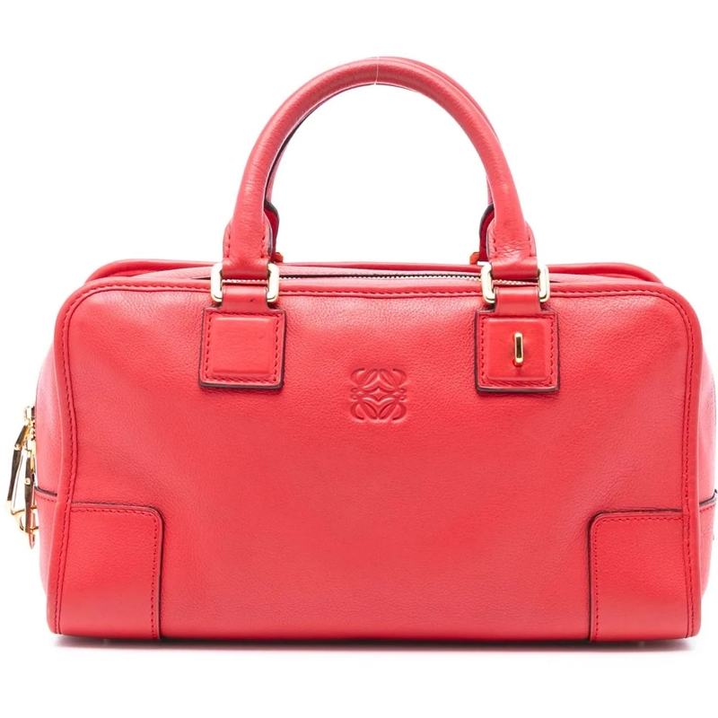 Loewe Schultertasche Limited Edition Goatskin Amazona 28 rot