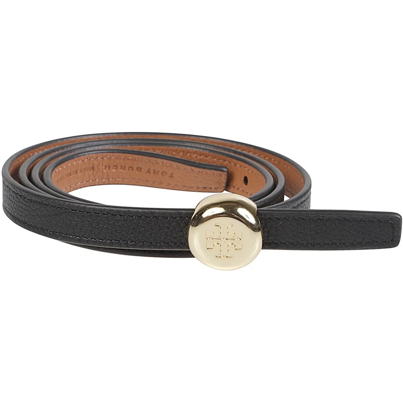 Tory Burch Gürtel Romy Reversible Belt Black schwarz
