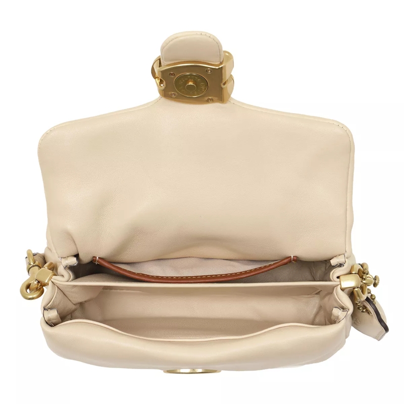 Coach Hobo Bag Tabby Shoulder Bag Pillow 18 Ivory(Image 6)
