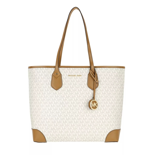 MICHAEL Michael Kors Eva Large Tote Vanilla Shopping Bag