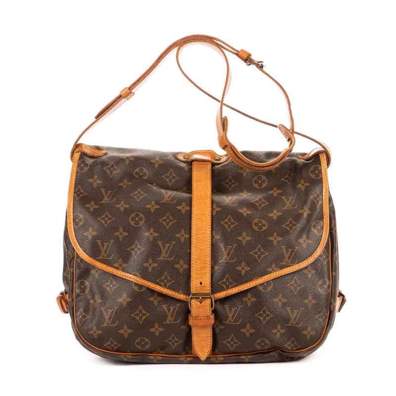 Louis Vuitton Crossbody Bag Saumur 30 braun