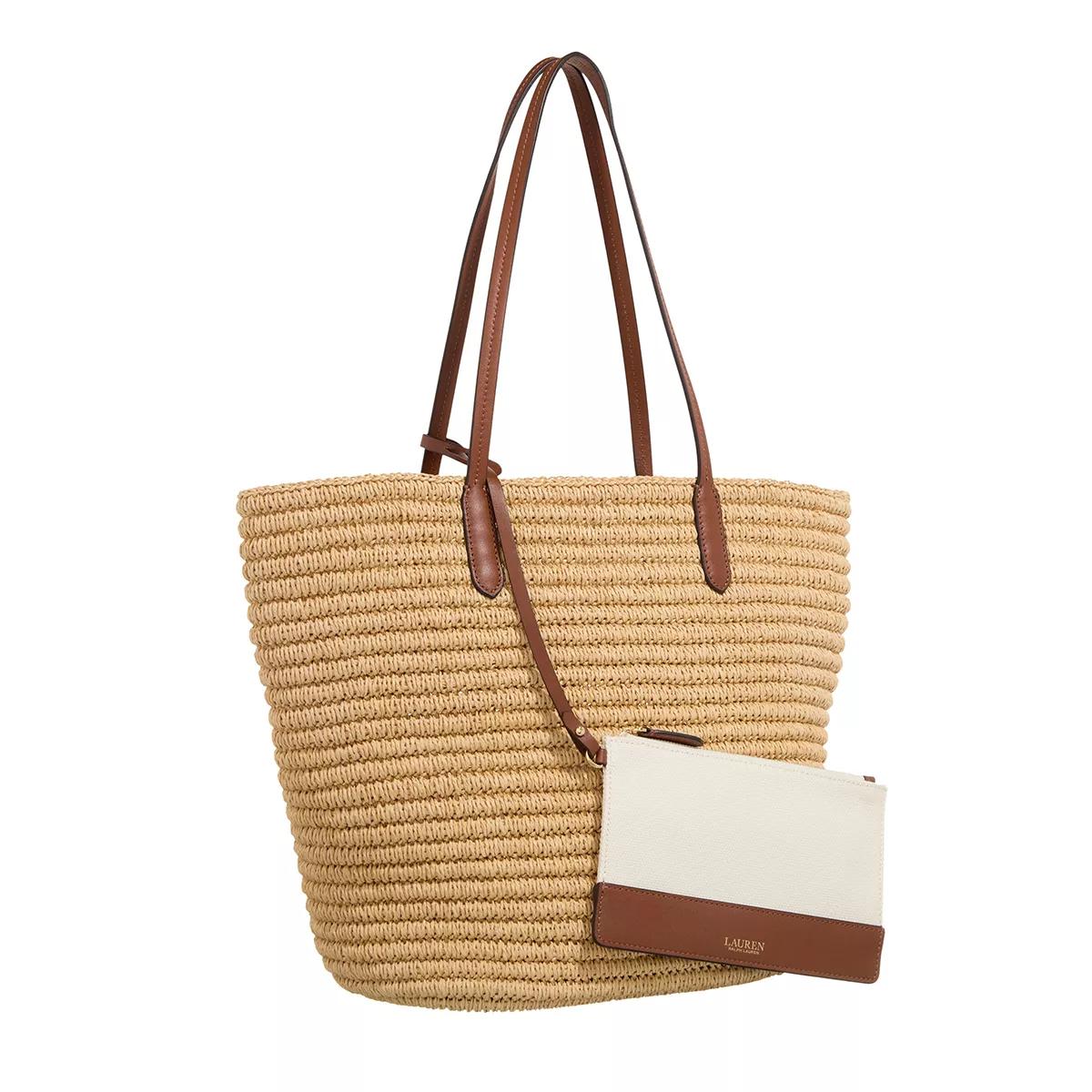 Lauren Ralph Lauren Shoppers Brie 31 Tote Large in beige