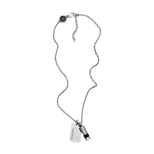 Diesel Necklace DX1156040 Silver Mittellange Halskette