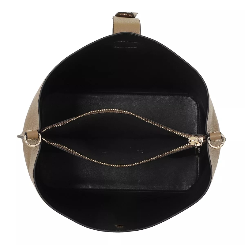 Coccinelle Bucket Bag Alba Handbag Bottalatino Leather Taupe(Image 6)