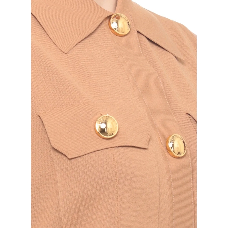 Elisabetta Franchi Minikleid Dresses Brown beige(Image 4)