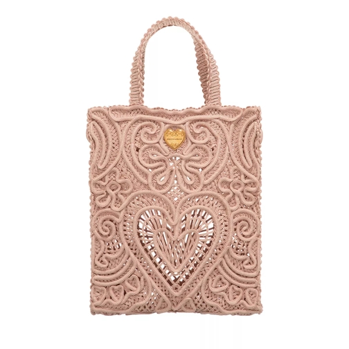 Dolce&Gabbana Beatrice Small Bag Beige Rymlig shoppingväska