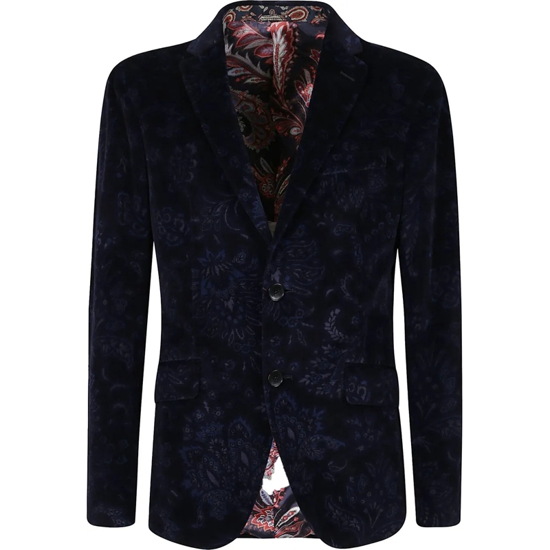 Etro  Roma Jacket Blue blau