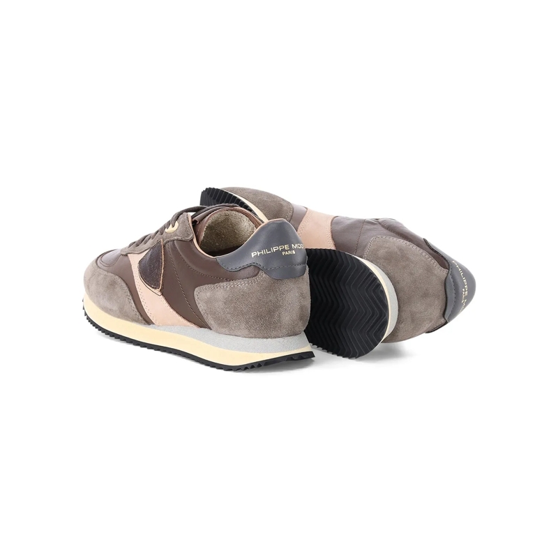 Philippe Model Schnürschuhe Sneaker Blville aus Leder braun(Image 3)