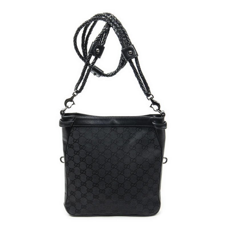 Gucci Crossbody Bag Braided Crossbody schwarz