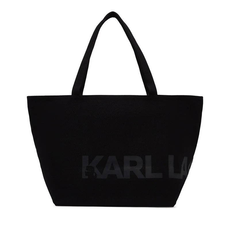 Karl Lagerfeld Shopper K/ESSENTIAL SHOPPER MIT ÜBERGROSSEM LOGO schwarz