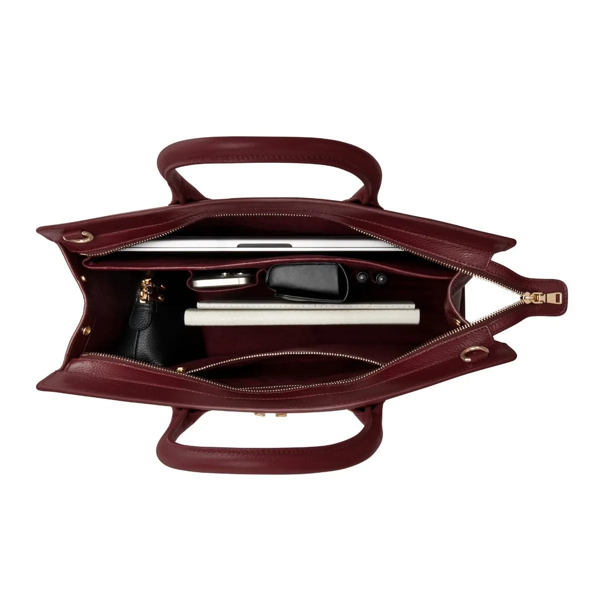 Isabel Bernard Crossbody bags Honoré Nadine Handtasche in rood