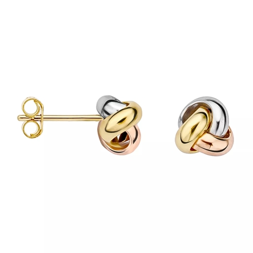 Blush Earrings 7157WYR - Gold (14k) White, Rose and Yellow Gold Stud