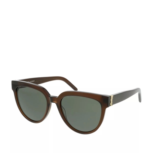 Saint Laurent SL M28 Sunglasses Brown-Brown-Grey Sonnenbrille