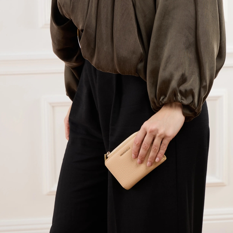 Coccinelle Bi-Fold-Portemonnaie Metallic Soft Betulla(Image 5)