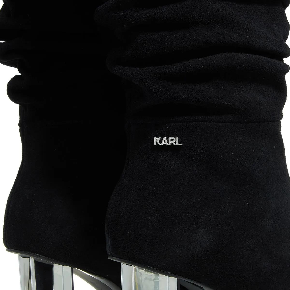 Thumbnail - Karl Lagerfeld Stiefel & Boots - Kl Tower Slouch Knee Boot - Gr. 38 (EU) - in Schwarz - für Damen