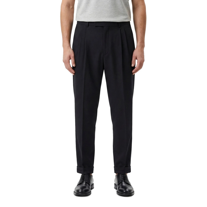 Saint Laurent  Hose aus Wolle schwarz(Image 2)