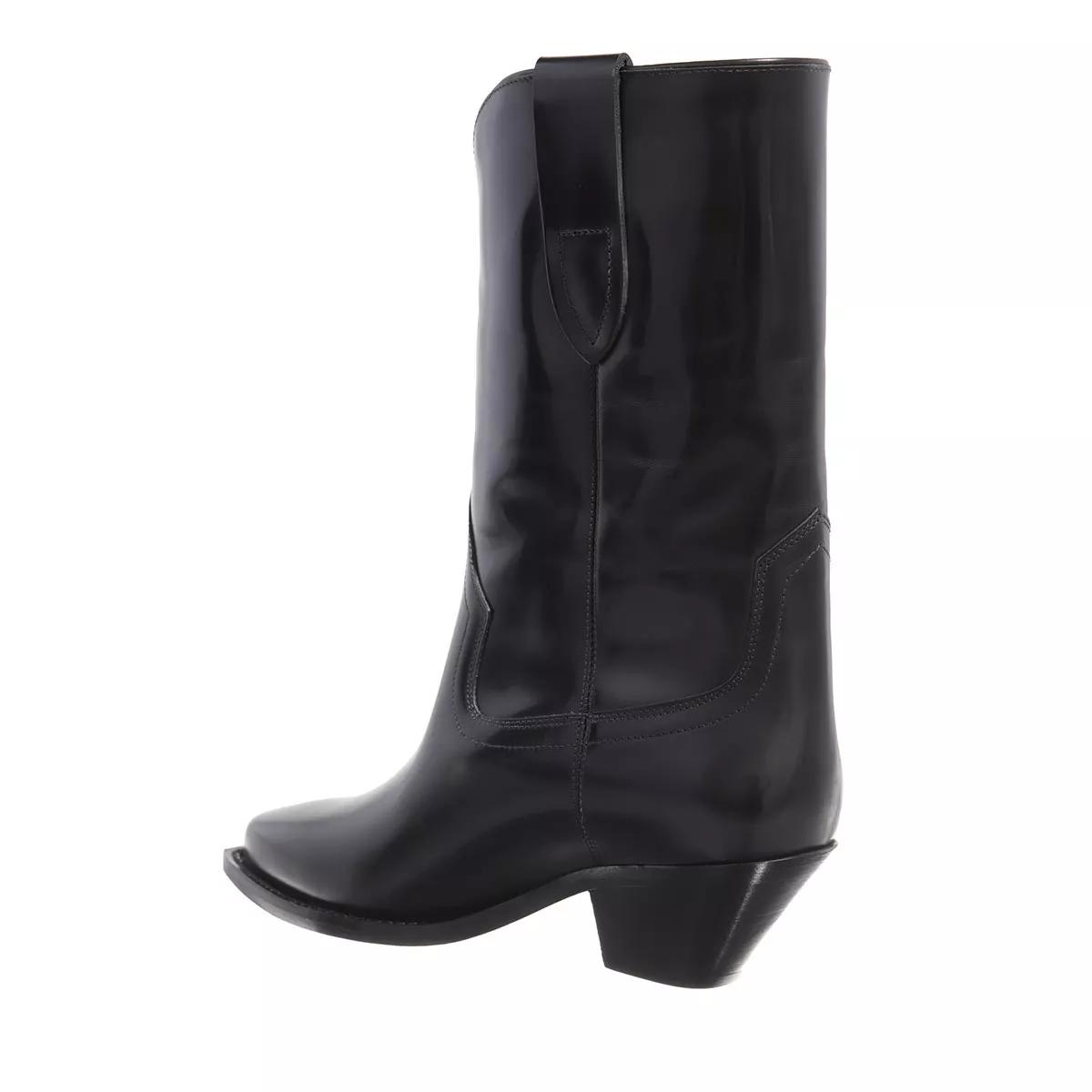 Isabel marant cowboy outlet boots black