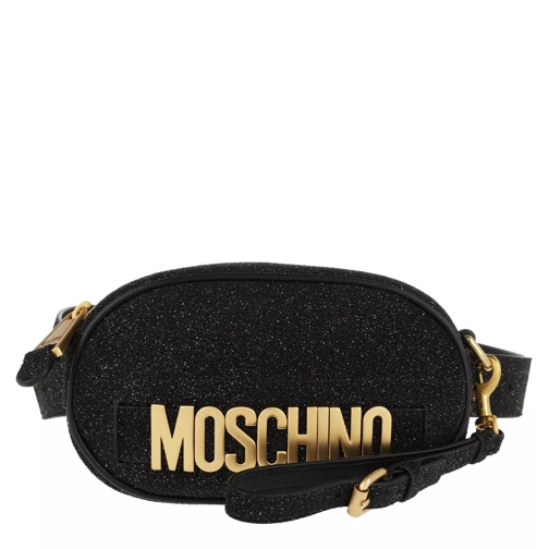 Moschino Logo Belt Bag Fantasia Nero Borsetta a tracolla
