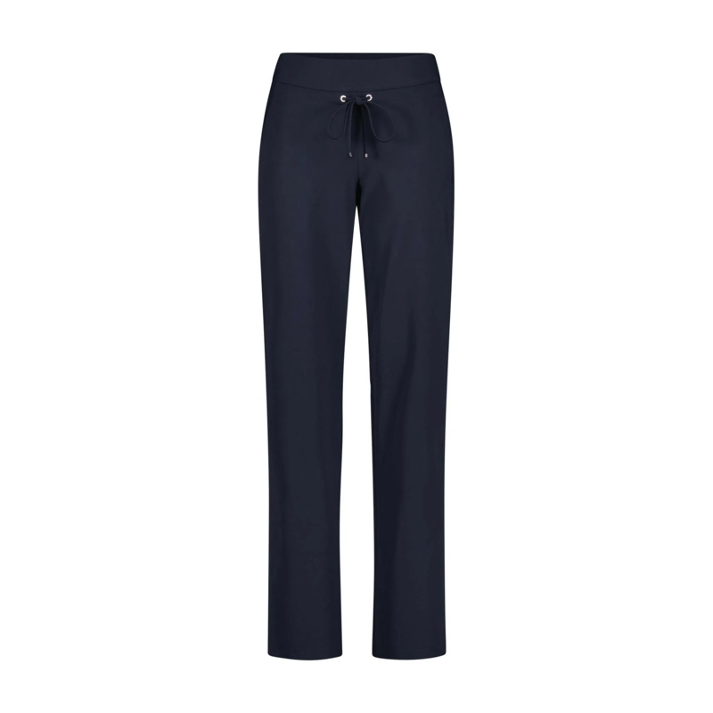 Raffaelo Rossi Casual broeken Jersey-Hose Candice Straight Dunkelblau