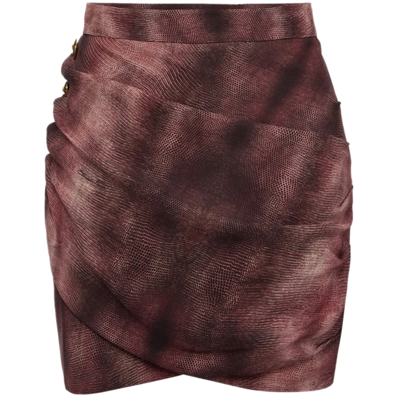 Elisabetta Franchi Midirock Skirts Merlot rot