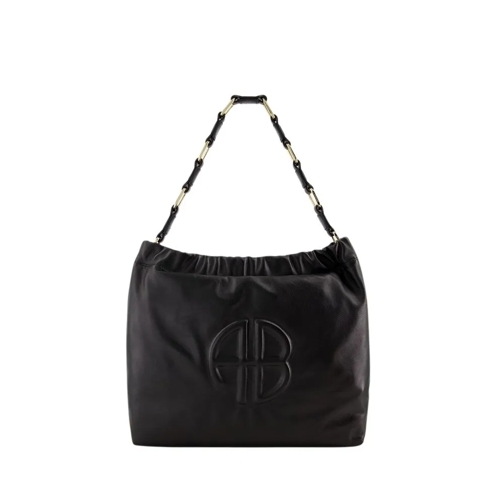 Anine Bing Kate Shoulder Bag - Leather - Black Black Borsa a tracolla