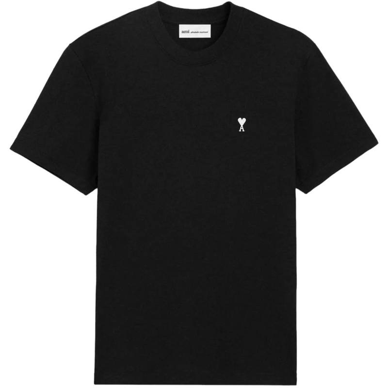 AMI Paris T-Shirt T-Shirts And Polos Black schwarz