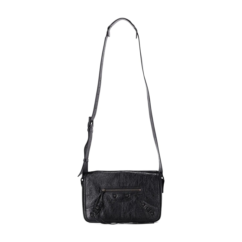 Balenciaga Tas Tasche aus Leder schwarz