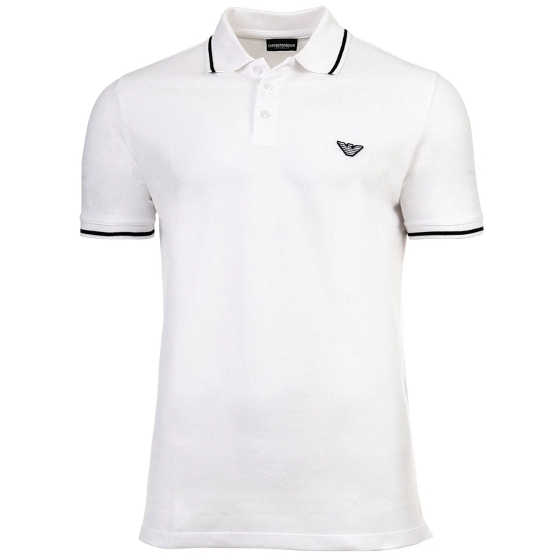 Emporio Armani Polohemd ESSENTIAL 1er Pack weiss