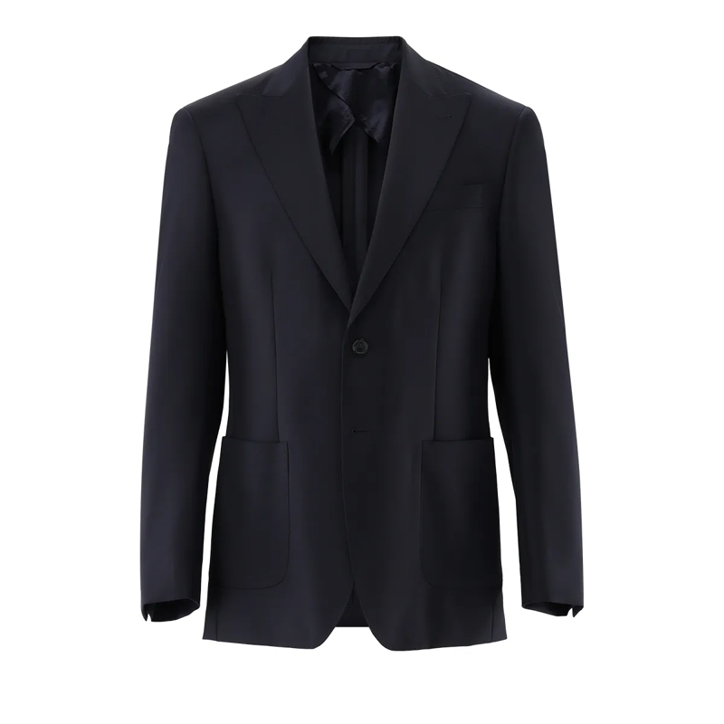 VAN LAACK Blazer Sakko Uni dunkel-blau