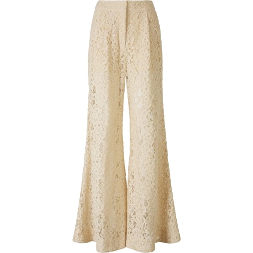 Zimmermann Hosen Natural Lace Pants beige