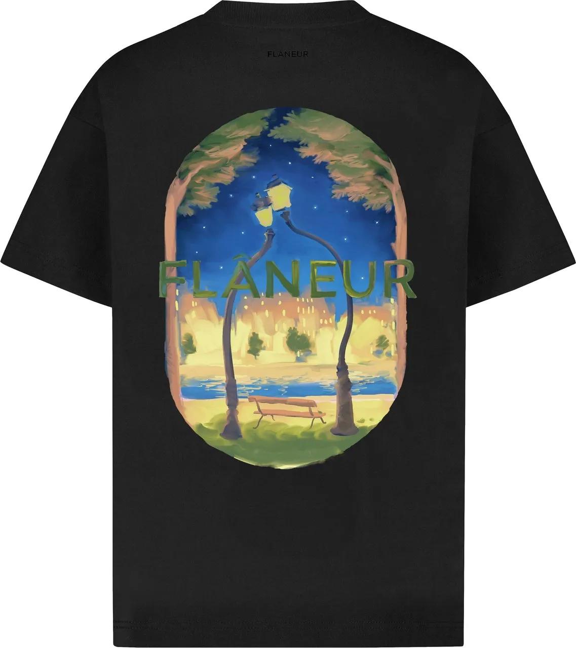 Thumbnail - Flâneur - Lanterns of Love T-Shirt  Black - Größe XXL - black