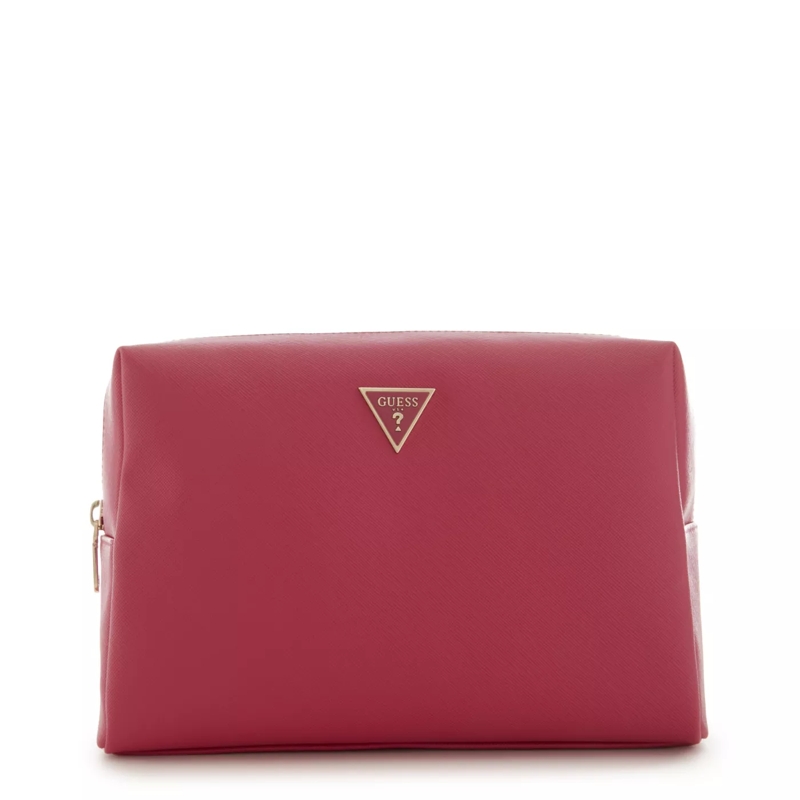 Guess Trousse de maquillage Kulturbeutel Rot