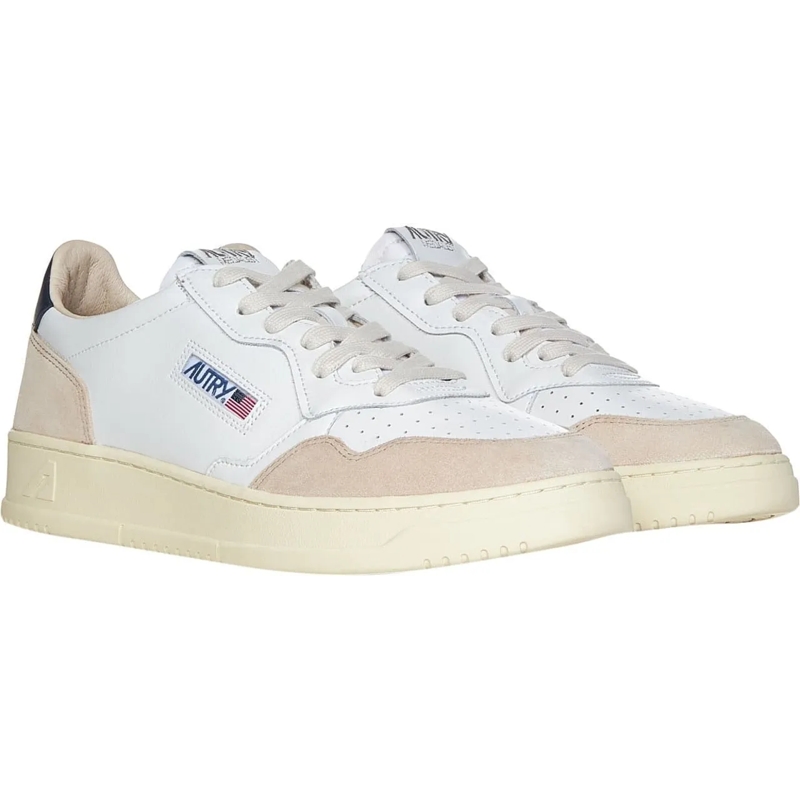 Autry International Schnürschuhe baskets a empiecements en daim 2 Dunkelblau(Image 16)