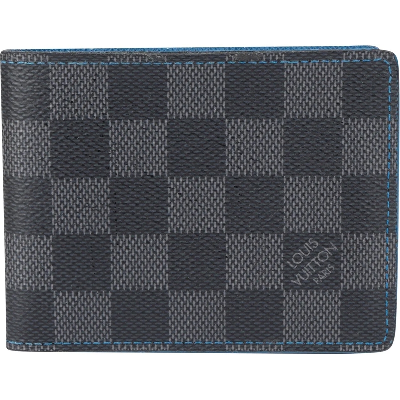 Louis Vuitton Geldbörse Louis Vuitton Damier Graphit Multiple Wallet schwarz