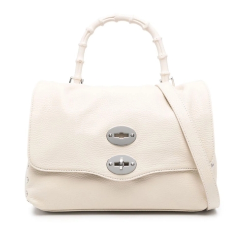 Zanellato Sac à bandoulière Off-White Leather Handbag Neutrals