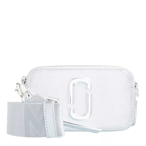 Marc Jacobs The Snapshot Silver Crossbody Bag
