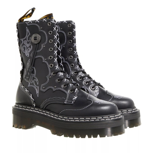 Dr. Martens 10 Eye Boot Black Lace up Boots
