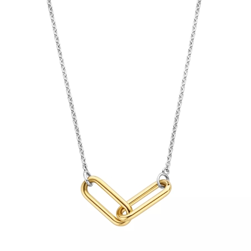 Ti Sento Milano Necklace 3966SY Silver / Yellow Gold Plated Mittellange Halskette