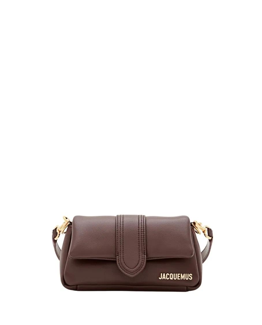 Jacquemus Shopper - Le Petit Bambimou Leather Shoulder Bag - Gr. unisize - in Braun - für Damen