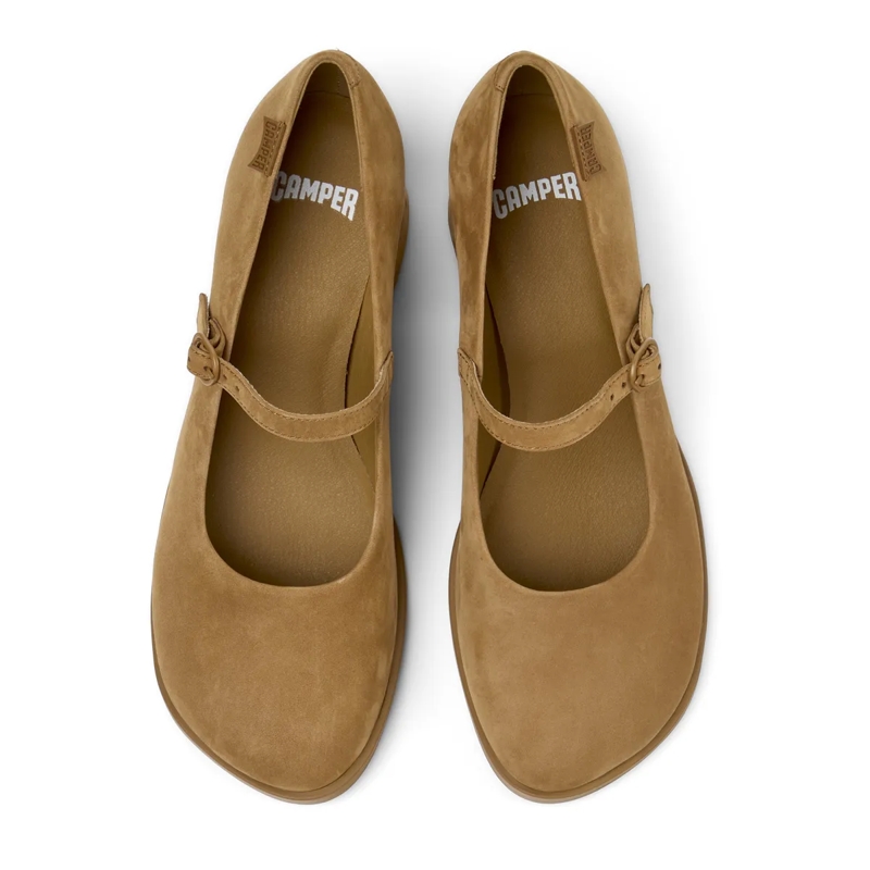 Camper Mary Janes Absätze Kora mittel-braun(Image 5)