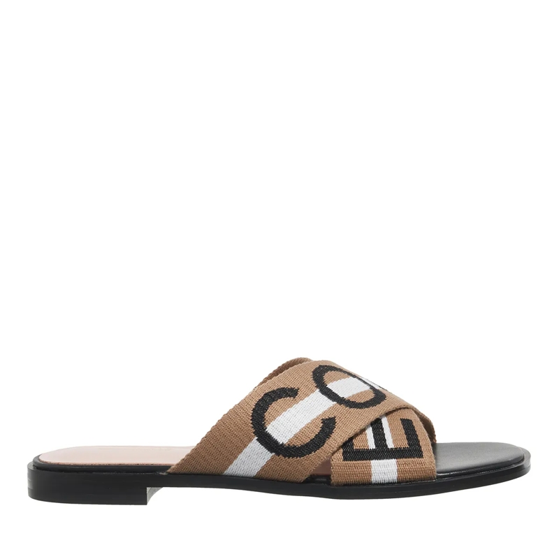 Coccinelle Slides Coccinelle New Sig.Ribbon Multi Natural