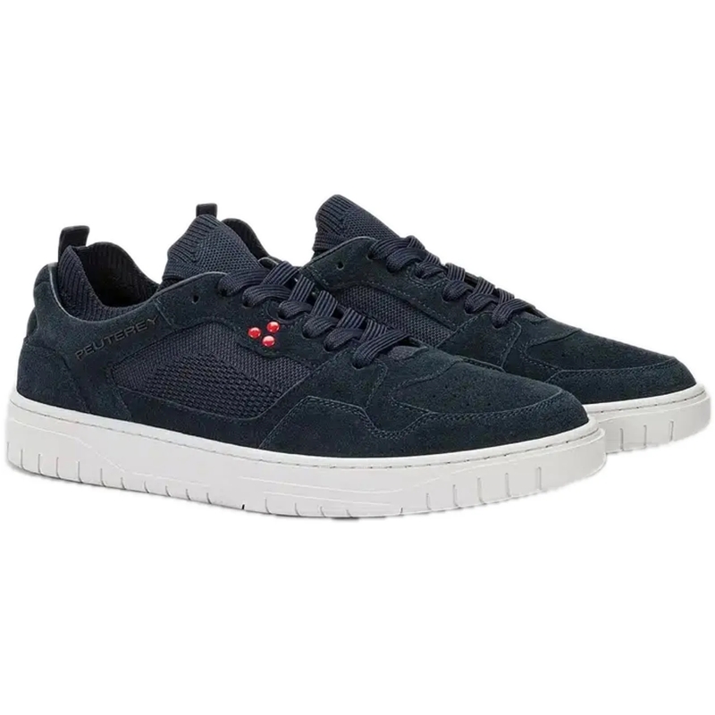 Peuterey Low-Top-Sneaker Holstein 01 Graphite Blue blau